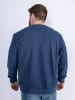 Petrol Industries Sweater mit Aufdruck in Plus Size Journey in Blau