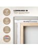 OnlyWow Leinwand Bilder Creme