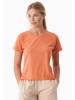 Organication T-Shirt "WOR17221" in Stauborange