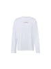 armedangels Langarmshirt Fietaa Smile in ecru rosa - 0002