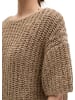 Marc O'Polo Kurzarm-Strickpullover boxy in Sandpaper