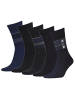 Sympatico Socken 5er-Pack S42774 in schwarz/anthrazit/marine/jeans (07)