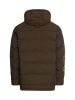 Camel Active teXXXactive® Funktionsjacke mit verstellbarem Saum und Kapuze in Dunkelbraun