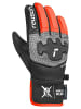 Reusch Fingerhandschuhe Worldcup Warrior Prime R-TEX® XT in 7588 blck/silver/fluo red