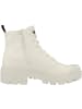 Palladium Schnürboots Pallabase Twill in weiss