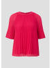 s.Oliver BLACK LABEL Bluse kurzarm in Pink