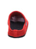 Tofee Pantoffel in rot