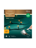 LUMINEO USB-Lichterkette "BASIC Twinkle", 200 LED 15 m schwarzes Kabel in klassisch warm