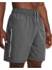 Under Armour Sportshorts "Ua Tech Woven Wordmark Short" in Grau