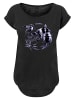 F4NT4STIC Long Cut T-Shirt The Witcher Wolf Logo Infill Netflix TV Series in schwarz