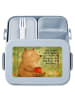 Mr. & Mrs. Panda Lunchbox Bär Morgenkaffee Design mit Spruch in Blau Pastell