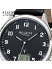 Regent Funkuhr-Analog-Digital schwarz groß (ca. 40mm) Regent Funkuhren