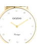 Oozoo Armbanduhr Oozoo Vintage Series gold mittel (ca. 32mm)