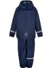 Color Kids Kinder Regenset "Rain Set-Solid-PU" in Blau
