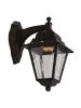 Licht-Erlebnisse Außen Wandlampe (B)14 x (H)26 cm in Schwarz