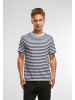 Brandit Brandit Jerseyshirt Stripe Tee in navy/white