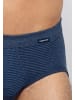 Ammann Slip / Unterhose Jeans Feinripp in Blau