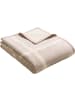 LOOKS by Wolfgang Joop Jacquard, Baumwollmischung Wohndecke in beige