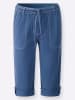 Heine Baumwollhose in jeansblau