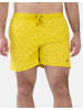 Frozen Cape Badeshorts FALCAO in Yellow Printed