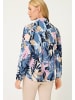 Olsen Bluse in blau rosa