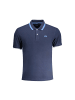 La Martina Blau Baumwolle Herren Polo Hemd