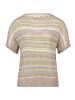 Betty Barclay Lochstrick-Pullover mit U-Boot-Ausschnitt in Patch Beige/Cream