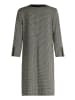 Betty Barclay Jerseykleid mit Eingrifftaschen in Weiß/Schwarz