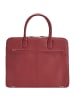 VLD VOi Leather Design Hirsch Danielle Handtasche Leder 39 cm Laptopfach granat
