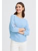 Fransa Strickpullover halbarm FRSINJA Loose fit in Hydrangea