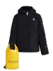 Schmuddelwedda Anorak + Tagesrucksack - Set in Schwarz