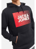 Jack & Jones Hoodie 'Corp Logo' in schwarz