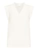 Kaffe Ärmellose Bluse KAdahlia Regular fit in Chalk