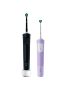 Oral-B Elektrische Zahnbürste "Vitality Pro + 2. Handstück" in Schwarz/Lila