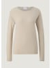 comma CI Strickpullover langarm in Beige