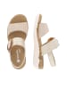 remonte Sandale Sandalette in beige