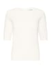 PULZ Jeans Strickpullover PZSARA Regular fit in Blanc de Blanc
