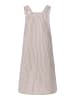 Pieces Pinafore-Kleid in Greige