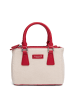 DIANA Handtasche in RED AND WHITE