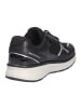 Joya Schnürschuh TINA III BLACK-SILVER in schwarz