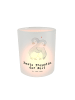 Mr. & Mrs. Panda Outdoor Windlicht Pinguin Beste Freundin der We... in Transparent