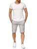 Arizona-Shopping Chino Capri Shorts Kurze Bermuda Sommer Hose Fredy & Roy in Grau