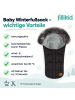 fillikid Winterfußsack Lhotse Exclusiv in Anthrazit