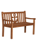 GMD Living Teak Gartenbank WOODIE Anker in Natur