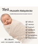 nordic coast company  Musselindecke, Babydecke aus Musselin, Einschlagdecke, Puckdecke Ibiza Syle