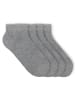 von Jungfeld Sneaker Socken ESSENTIALS in Heather Grey