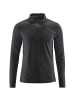 Maier Sports Fleecepullover Dennis in Schwarz