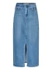 Kaffe Denimrock KAandrea Regular fit in Light Blue Washed Denim