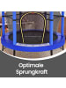 SONGMICS Kindertrampolin Saul in Blau - (H)189 x (D)174 cm