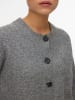 Vero Moda Strickjacke in Medium Grey Melange